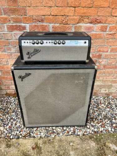 Fender Bassman 50 amp and 2/12 cab 1975