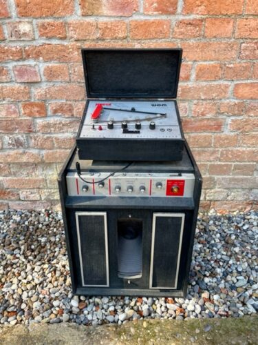 1967 Watkins (WEM) Powercat (valve amplifier and tape echo combination) with original cover.