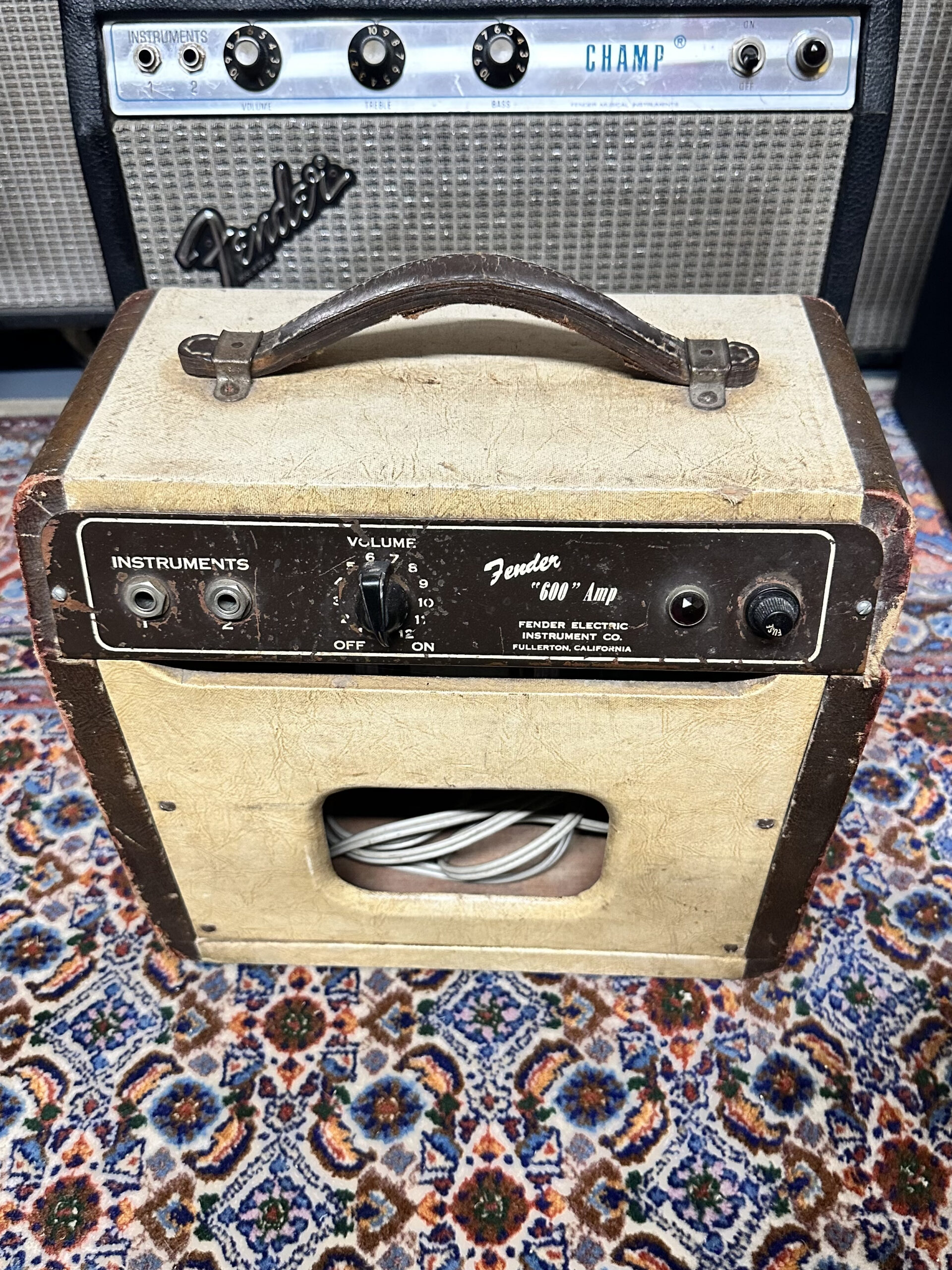 Fender Champion 600 Amplifier USA 1951 | Vintage musical instruments, hi-fi - Mas Vintage Bedford UK